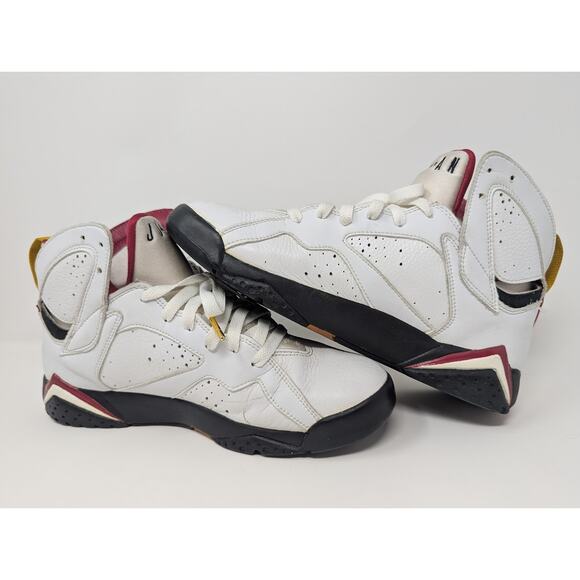 Size US 7.5 2006 Nike Air Jordan 7 Retro ‘Cardinals’ 304775-101 Basketball - Picture 4 of 11
